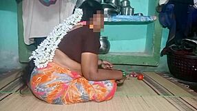 Aunty ki village home mein outdoors hot chudai ka detailed depiction