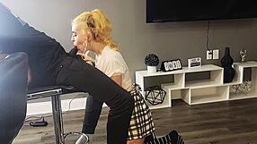 will she hawk tuah on that monster cock in interracial deepthroat