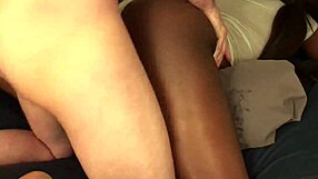 White guy gives black teen a relaxing massage and they enjoy the session together