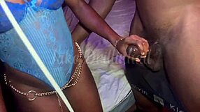 Does This Ebony Vixen Get Drilled By Big Black Cock At The Club?