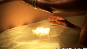 Her asian body striptease is sensual