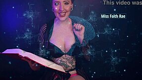 horny pet in cage follows miss faith rae's femdom instructions