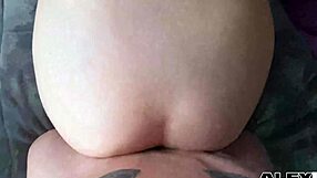 Beauty Blonde Kay Lovely Gets Her Pink Pastry Filled By Alex Legend. POV Choking And Handjob Action.