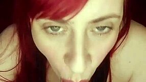 Pretty Argentinian Redhead In Roleplay, Close Up Pov Jerk Off Instructions With Big Ass Masturbation