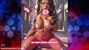 Digital Divas 4 Uncensored AI Big Booty Seduction With Curvy Hentai Babes In Sexy Outfits