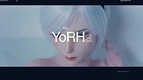 Stellar Blade Android's Big Ass Bent Over for Passionate Doggystyle Breeding