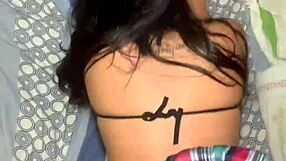 Wife's In Kitchen, Stepdaughter Jumps Me Hard!