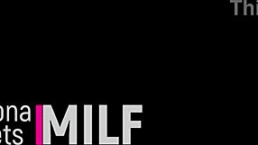 Hot Milf Lets Stepson Videotape Her Cum Swallow