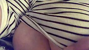 Detailed Rubbing of Big Tits