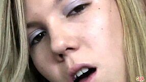 Blonde Student Skips Class for All-Afternoon Fuck with Blowjob and Facial