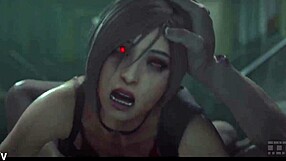 Is Ada zombie riding that monster cock?