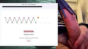 workout session for fat bodybuilder's 19 cm monster cock endurance