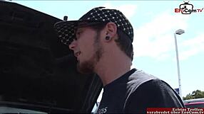 black haired latina slut picked up on the street!