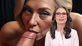 Histoire généré par IA: une maman et son beau fils joue au foot avec des pieds européens