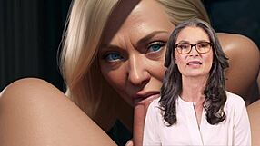 Histoire généré par IA: une maman et son beau fils joue au foot avec des pieds européens