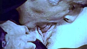 Vintage British Secretary In Retro Office With Mature Grandmother Charm