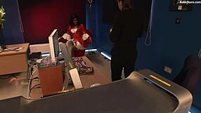 Beautiful Black Woman In Lingerie Gets Her Pussy Fucked Hard!