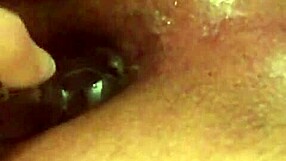 Intense butt plug fun with deep anal play