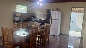 Beautiful African Latina Teen Presents Her Tight Pussy on Buzios Beach