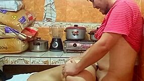 Latina Bends Over For Doggystyle Cumshot On Face!