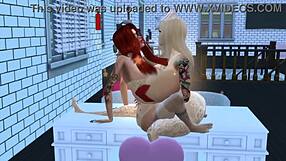 Horny Nurse Bella Fucks Patient Mila in Hospital