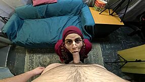 mia niqab shakes her ass in lingerie compilation