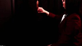 Student sucks cock at gloryhole first time