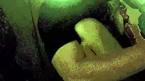 Beautiful Blonde Wife with Big Tits Giving a Suggestive Blowjob