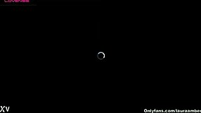 Sexy Ebony Babe Squirts While Riding Horny