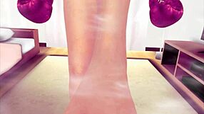 Ayame dominates in femdom boxing pov, she commands