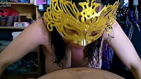 pregnant gloria gives an unforgettable blowjob to paco