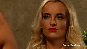 Lesbian Slave Moans Loudly From Intense Strapon Sex With Madame