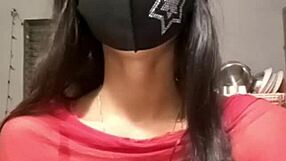 sexy indian girl asks, 'want to watch my live sex video with intense fucking?'. she performs in front of the camera.