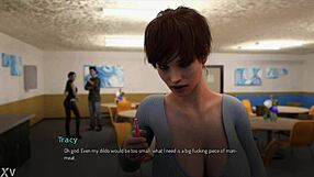 Tracy Slides Tip Into Pussy With Raw Intensity!