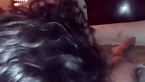 Big white cock pounds pussy with monster intensity!