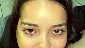 Beautiful Brazilian Teen Debora Prado Deepthroat Blowjob