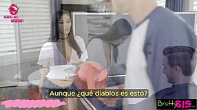 intercambiando un corte de pelo por follada - subtitulado español