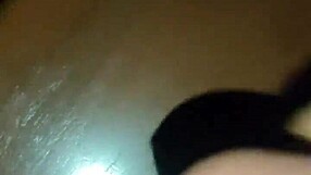 Hot Young Brunette Does Solo Handjob In Underwear At Home