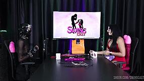 compilado da ramona 69 no swing cast com tifany rocha sheer red