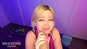 i performed a sloppy deepthroat blowjob and received a massive cumshot