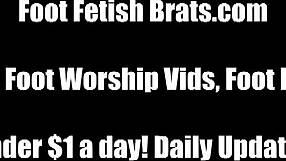 Oh, jerking off to your hot roommate's feet!