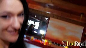 look at this busty babe spreading her legs for that cock!