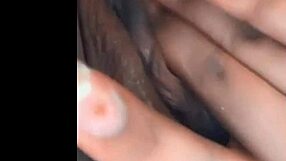 She's Rubbing That Pussy So Nice with Big Cock!