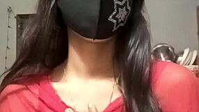 sexy indian girl asks, 'want to watch my live sex video with intense fucking?'. she performs in front of the camera.