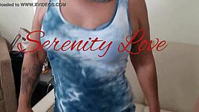 before the scenes with serenity love & lisa foxxx. casual chat in lingerie.