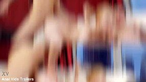 I watched Sweetie Plum handle two boys and a girl with pee balls deep anal DAP cum in mouth GL471