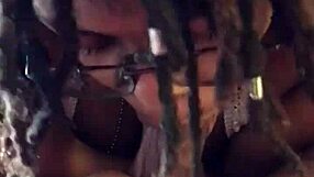 Amateur wife swallows big black cock