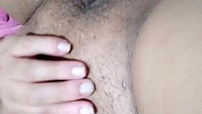 Fat brazilian masturbates with vibrator