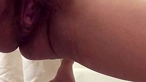 Juicemyanal Feels Intense Pleasure Rubbing Gaping Pussy To Squirt