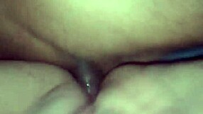 Interracial couple enjoys intimate moments together